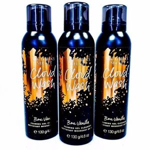 NWT 3 PC Victoria's Secret Bare Vanilla Cloud Wash